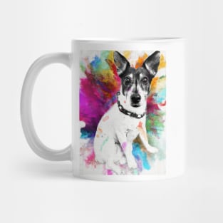 Jack Russell pop art Mug